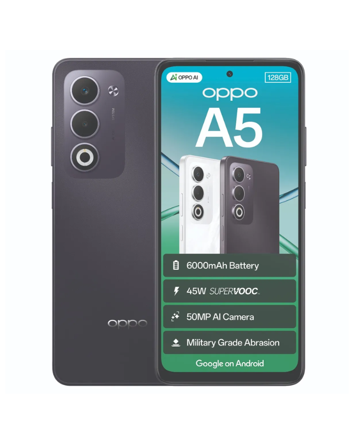 Oppo A5 4GB + 128GB 4G Cellphone - Purple – Edgars