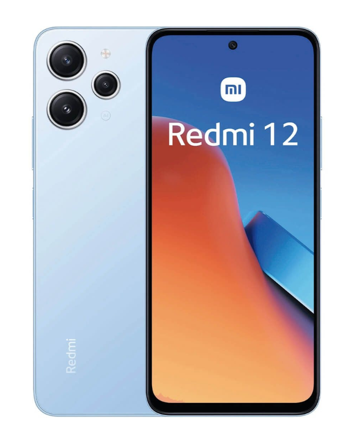 REDMI 12 128GB Dual Sim - Blue – Edgars REDMI 12 128GB Dual Sim - Blue – Edgars