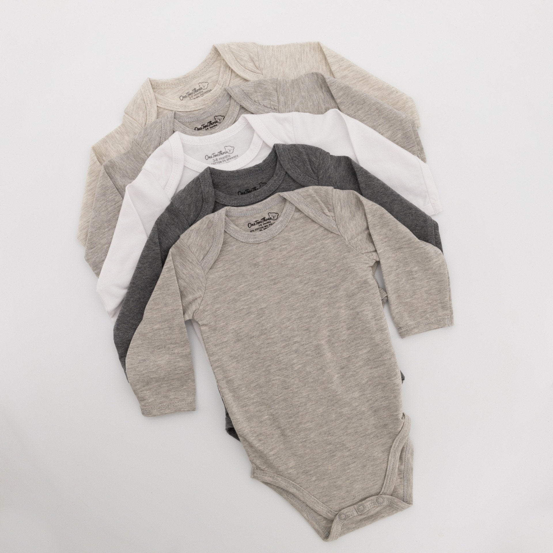 Babyhug Full Sleeves Solid Thermal Vest Pack of 2 - Dark Grey