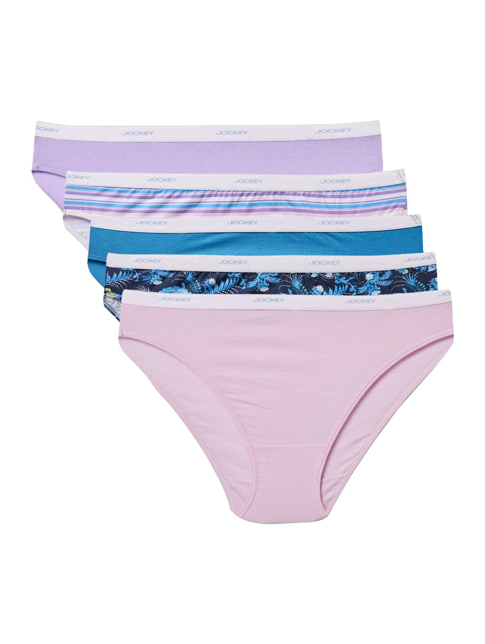 5 Pack HiCut Panties Edgars