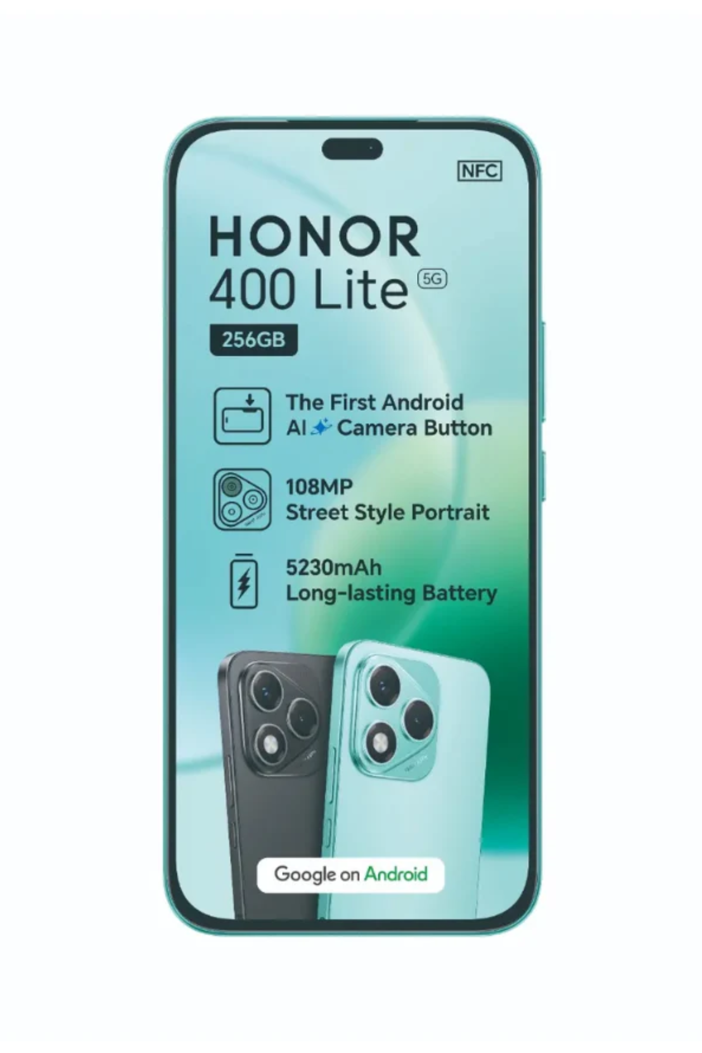 400 Lite 256GB Dual Sim Cellphone - Green – Edgars