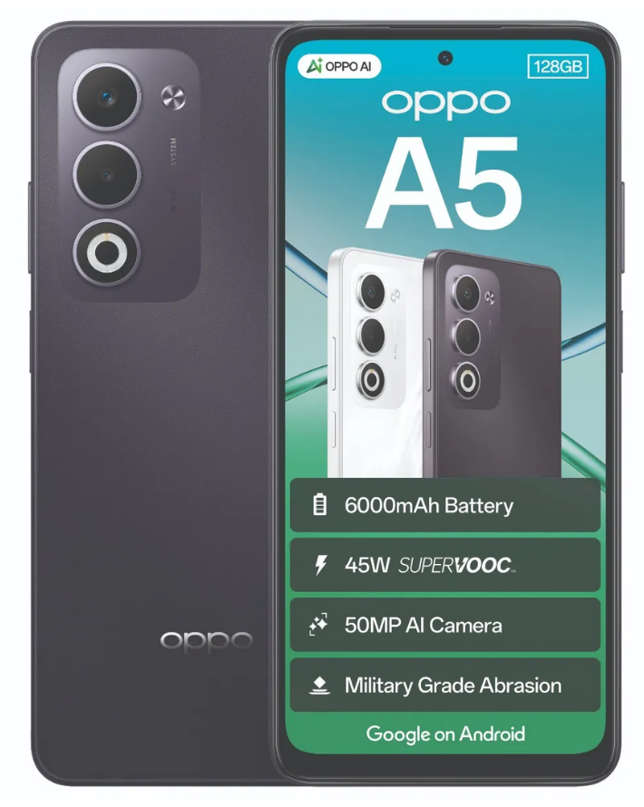 A5 128GB 4G Cellphone - Box Deal - Purple – Edgars