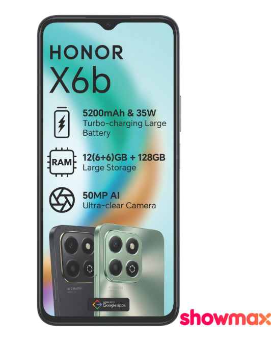 X6b Dual Sim Black Celphone – Edgars