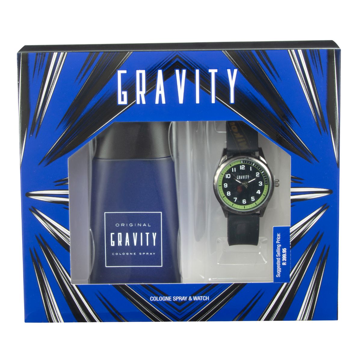 Gravity Cologne Spray And Watch Edgars
