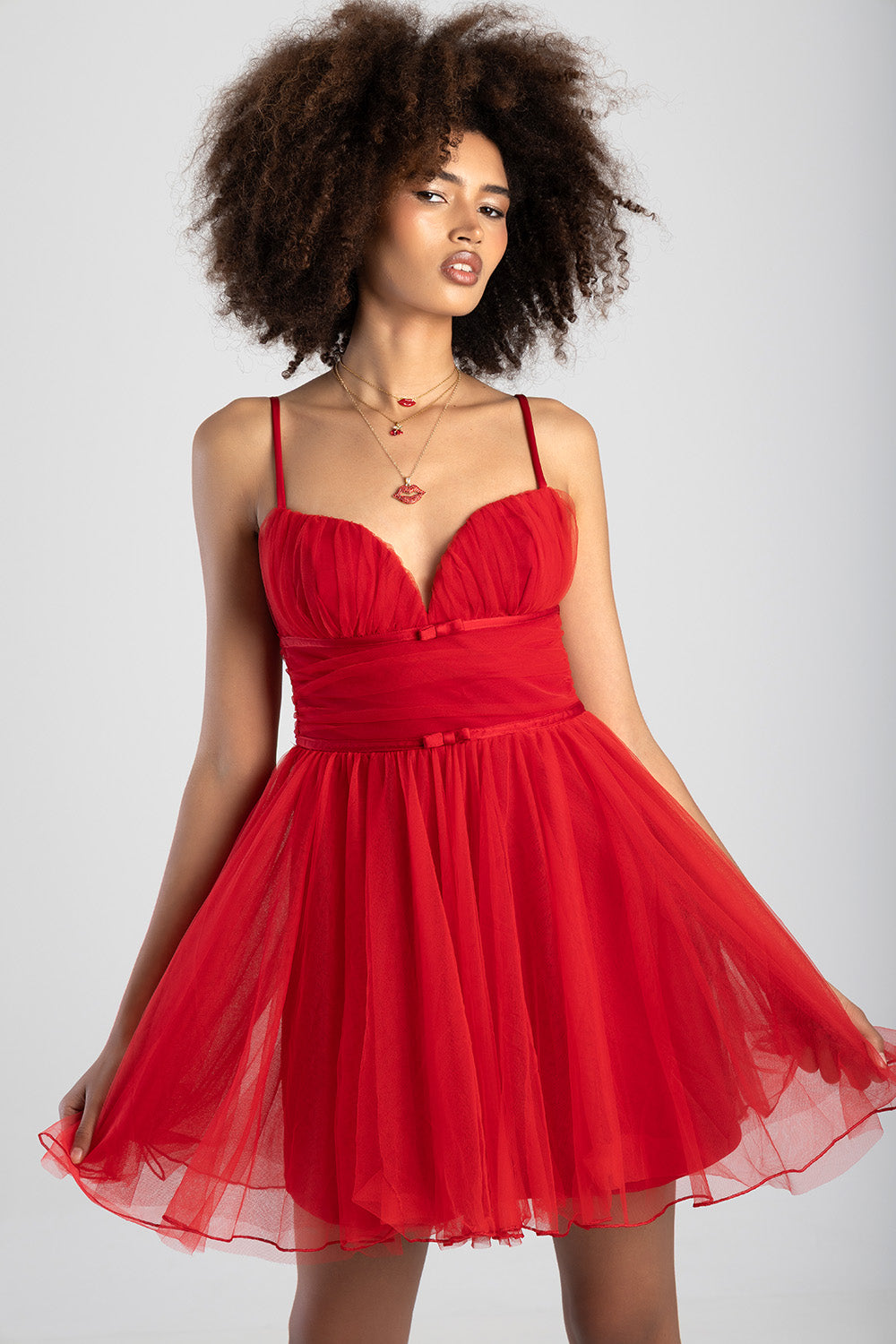 Ladies Full Of Love Tulle Dress