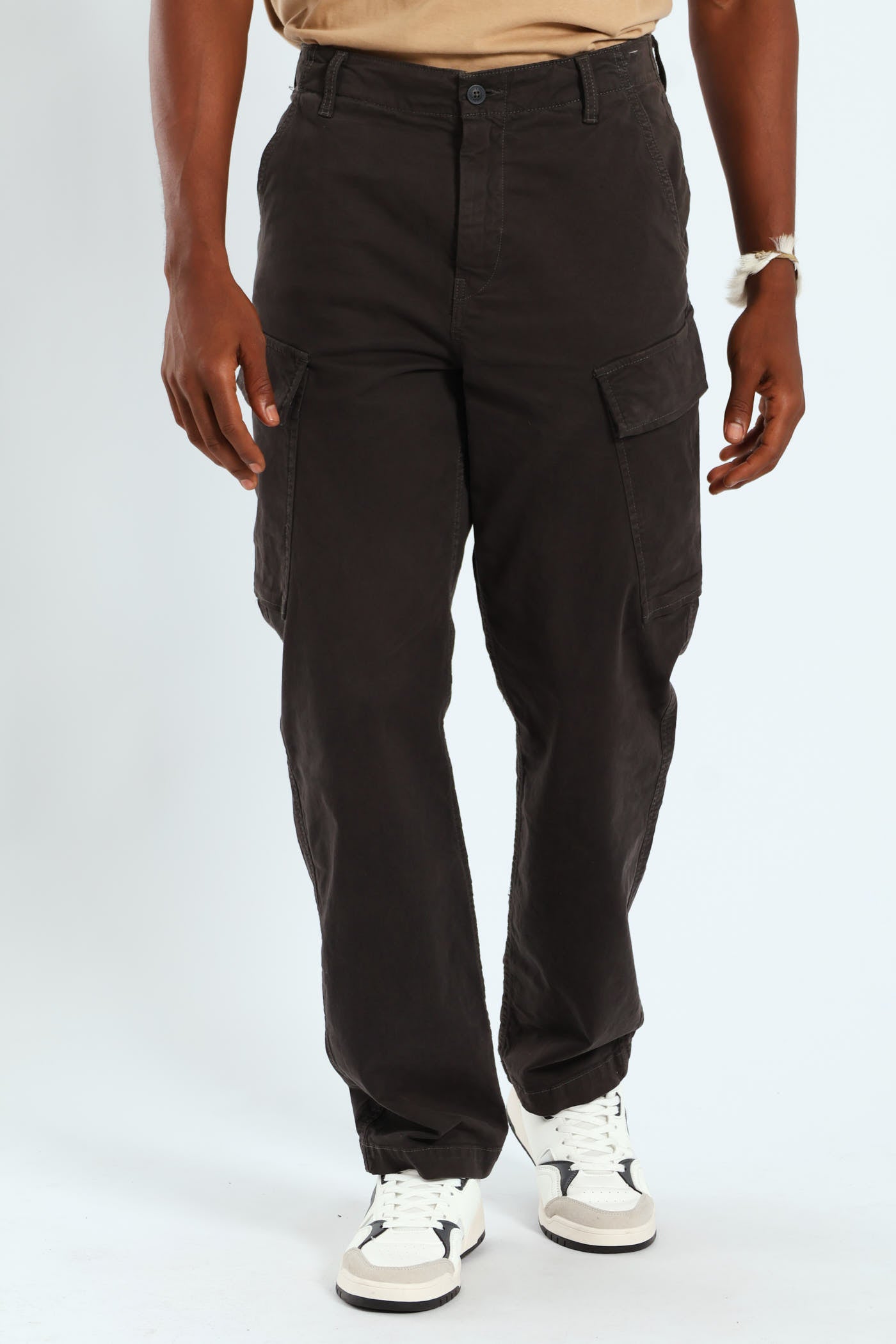 Mens XX Cargo Taper ZA Pants - Grey – Edgars