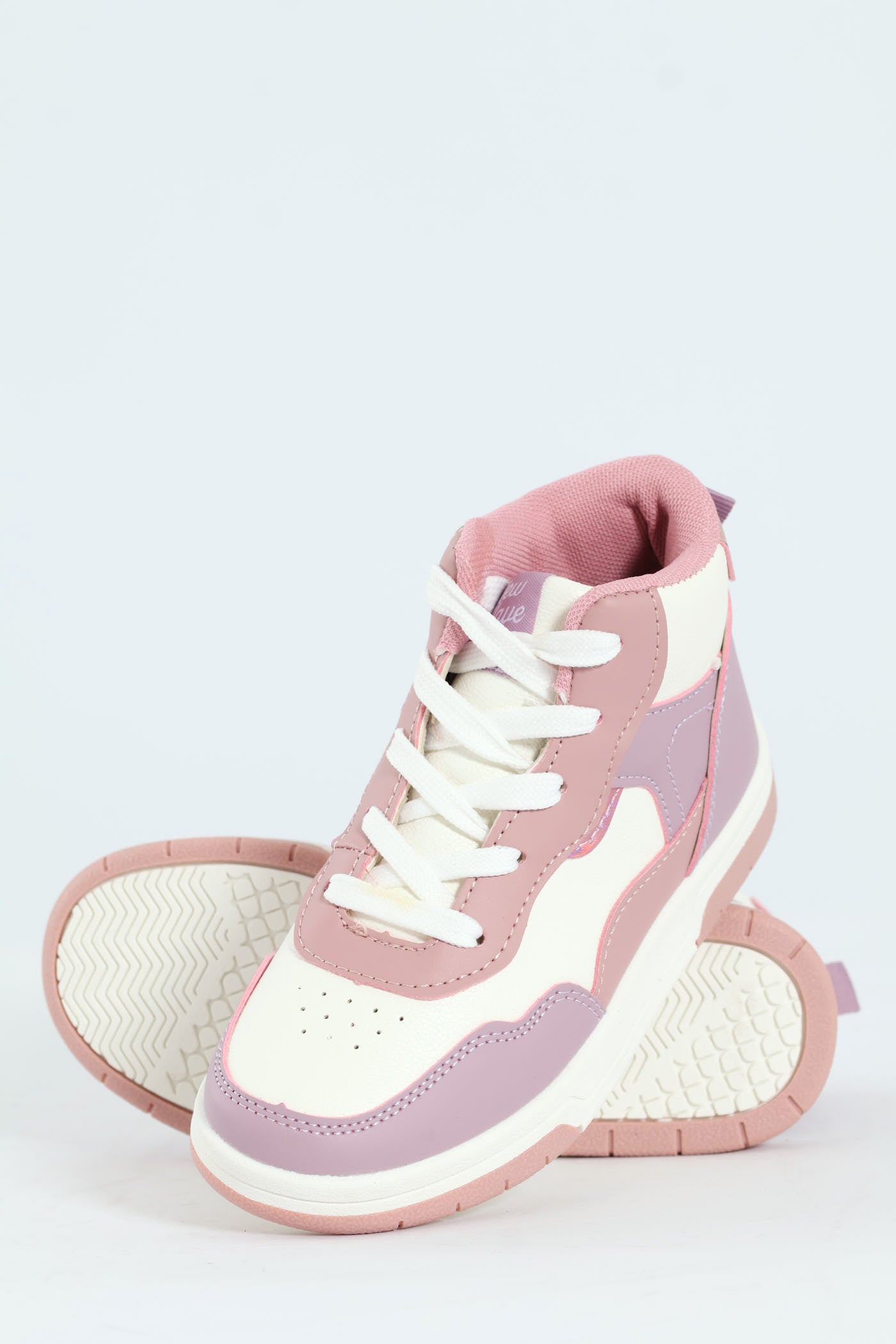 Girls Hi-Top Sneaker LilacGirls – Edgars