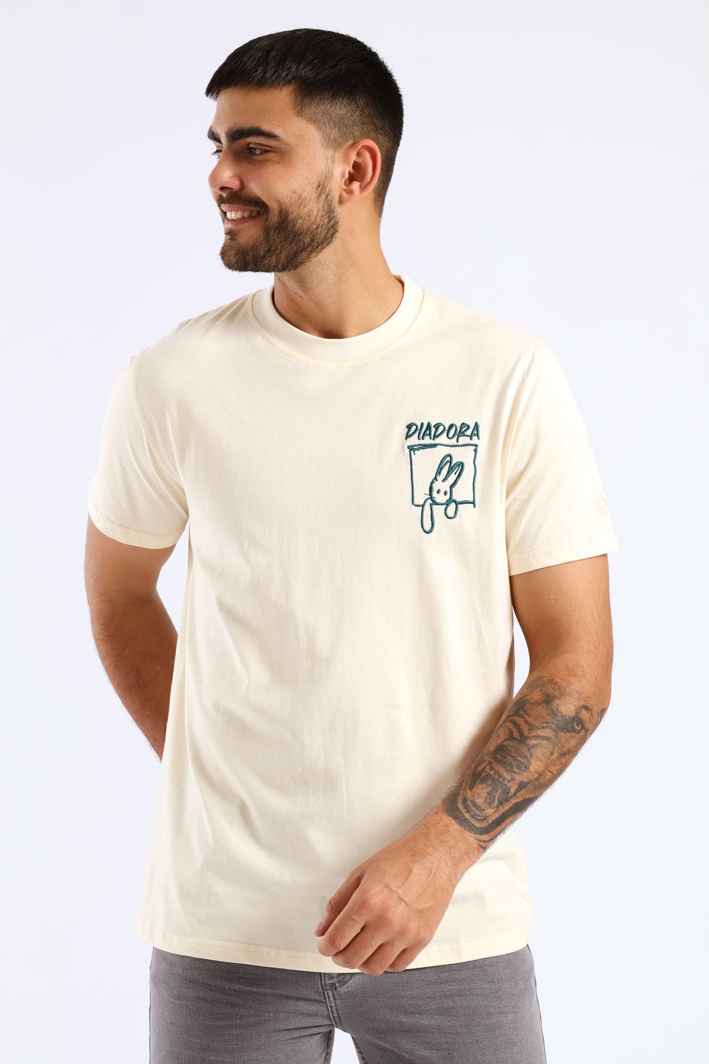 Mens Vector T-Shirt - Off White – Edgars