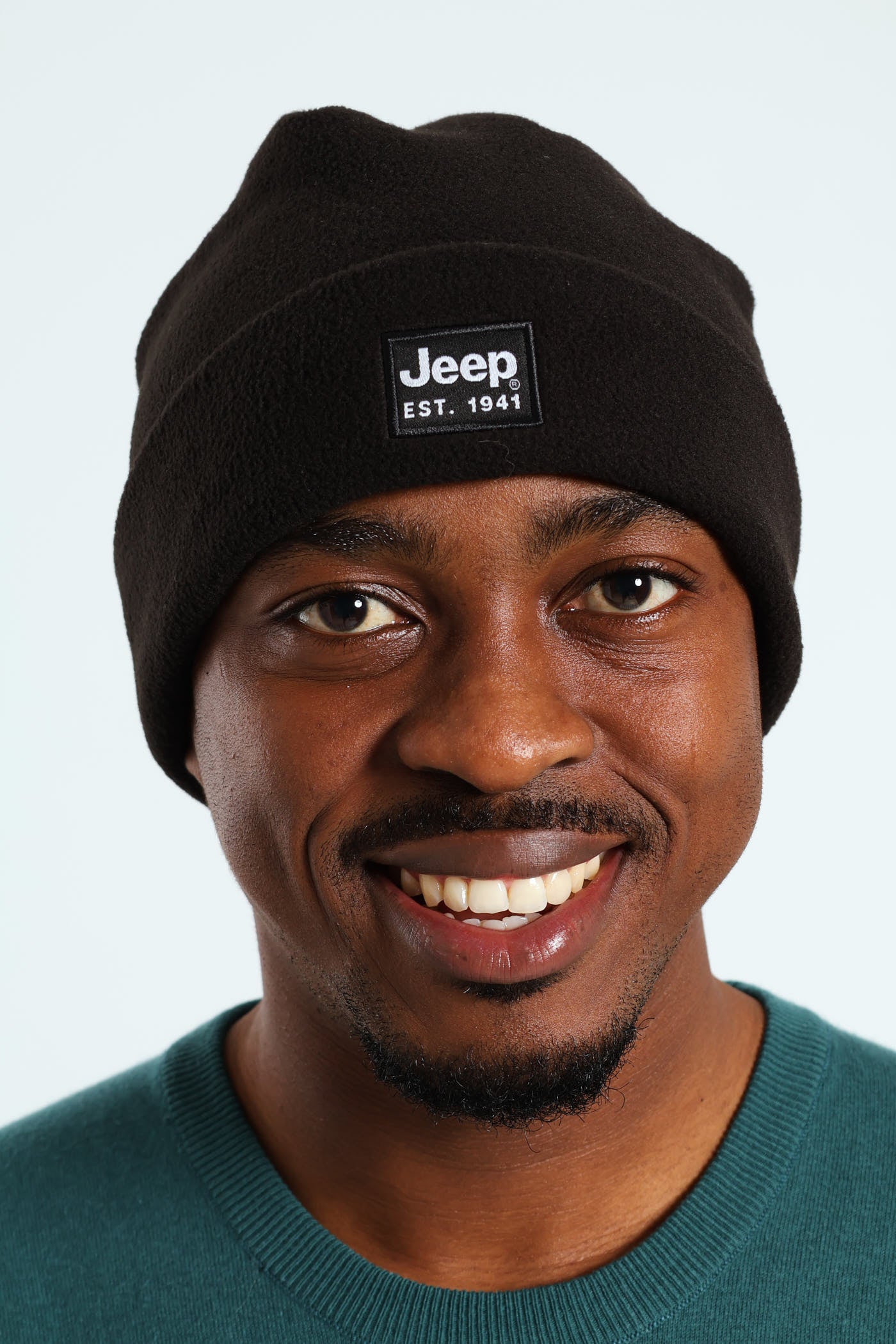 Mens Polar Fleece Beanie - Black – Edgars