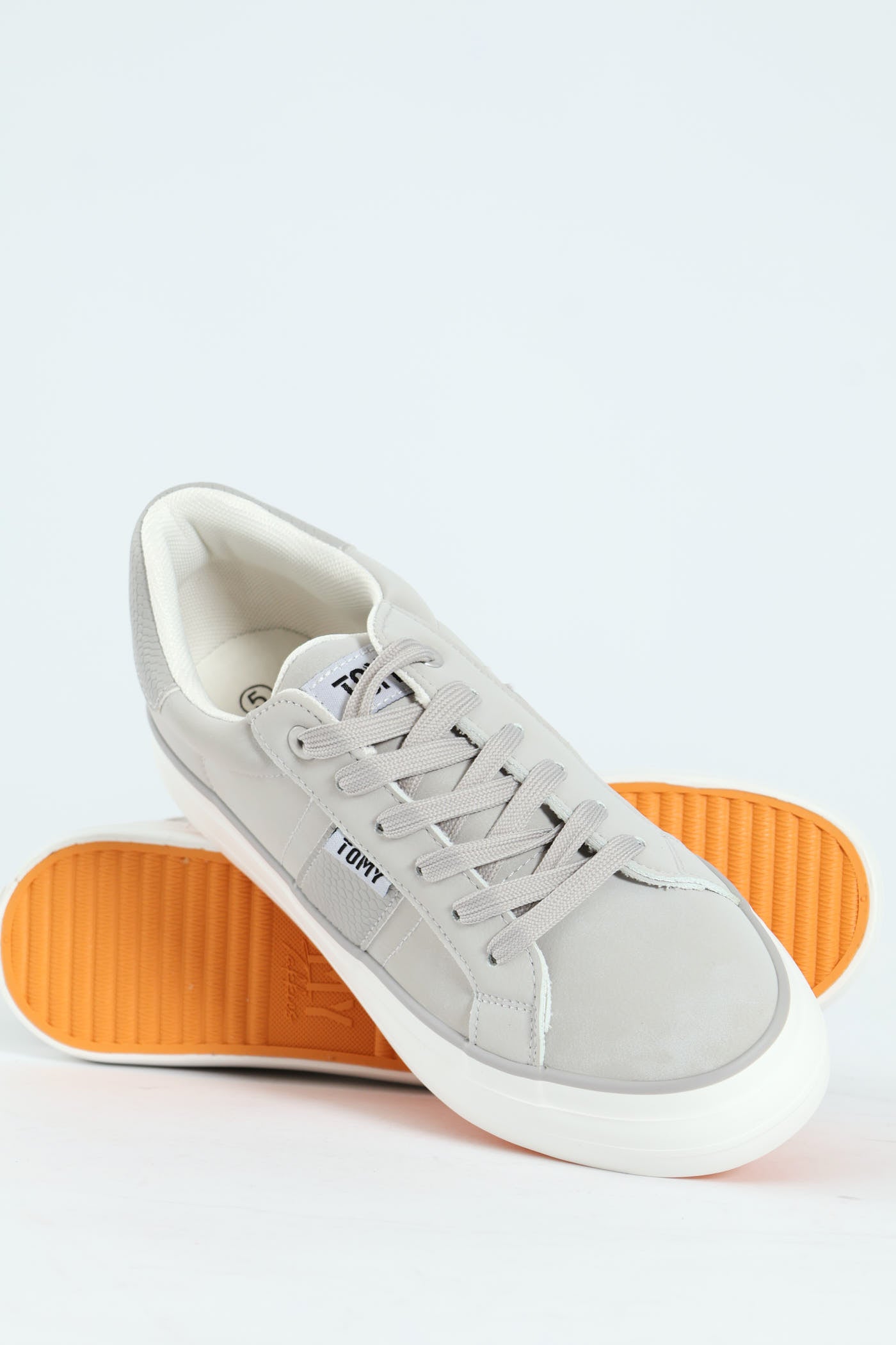 Ladies Zaila Platform Sneaker - Grey – Edgars