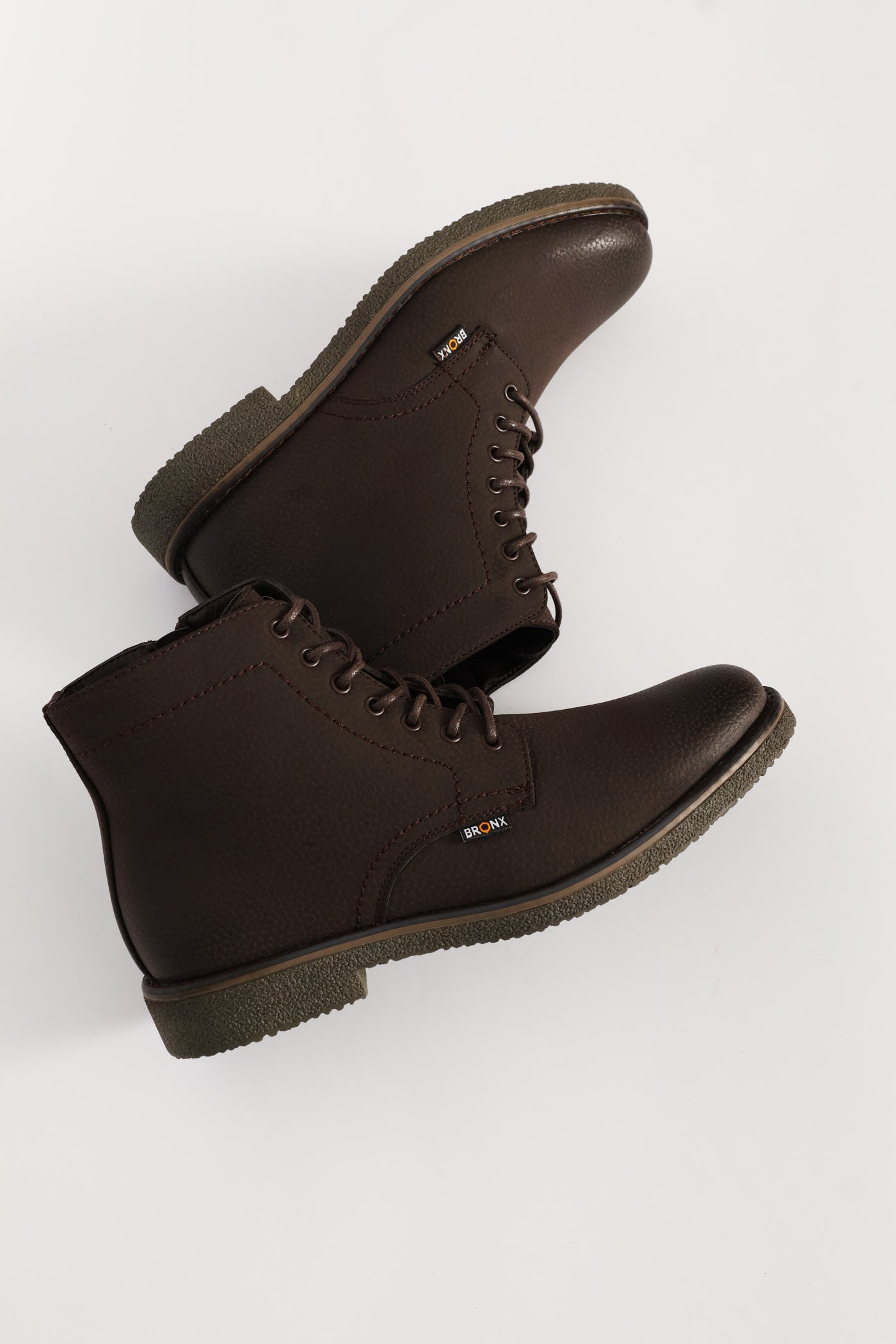 Mens Windsor Lace Up Boot - Chocolate – Edgars