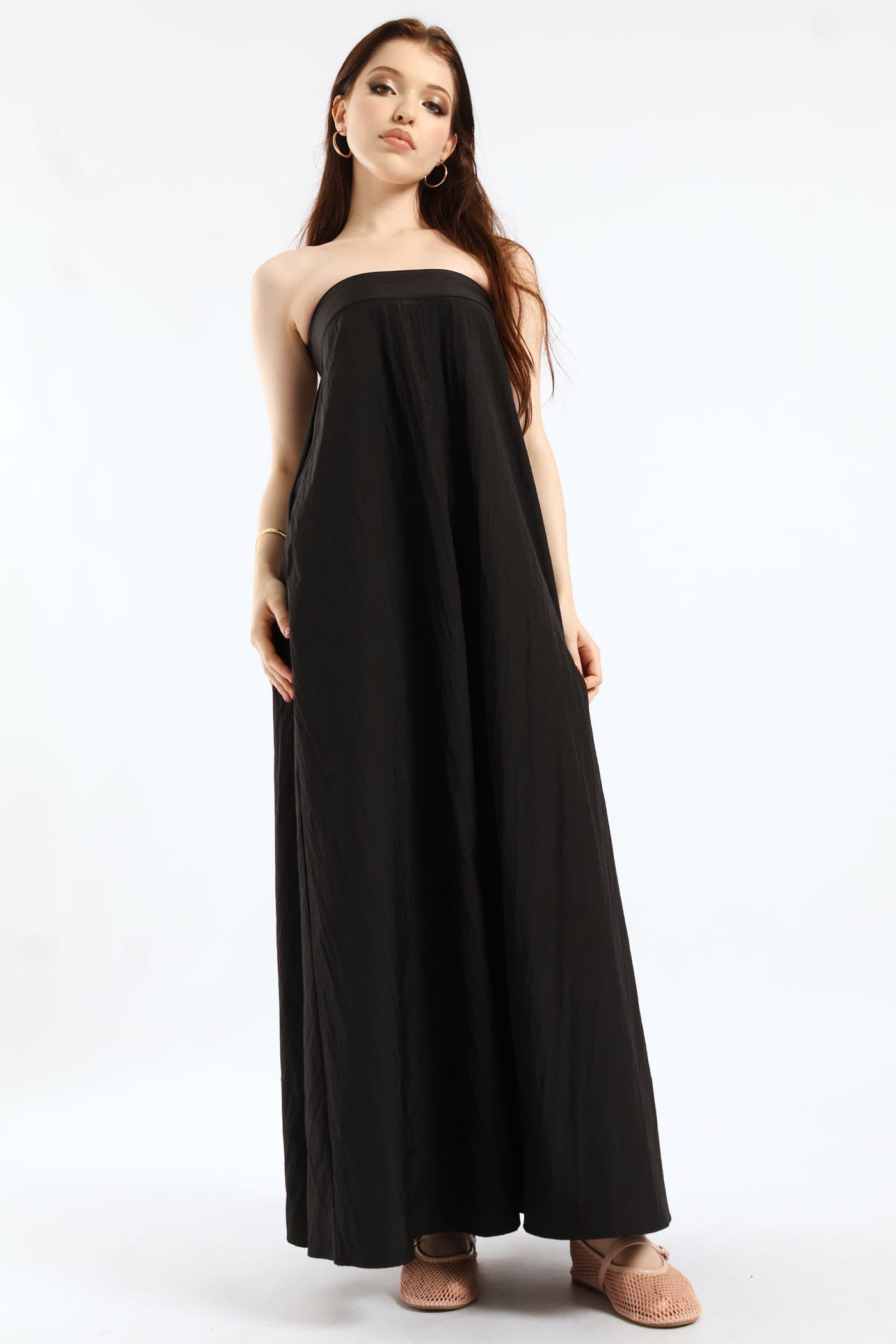 Ladies Tube Maxi Dress - Black – Edgars