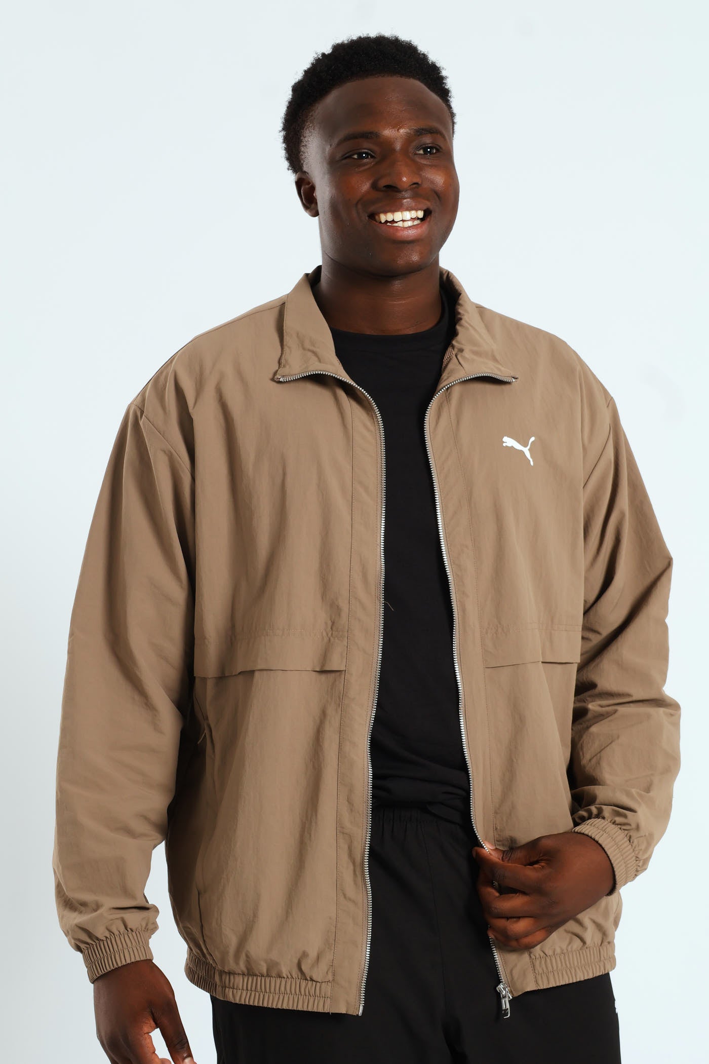 Mens Style Windbreaker - Khaki – Edgars