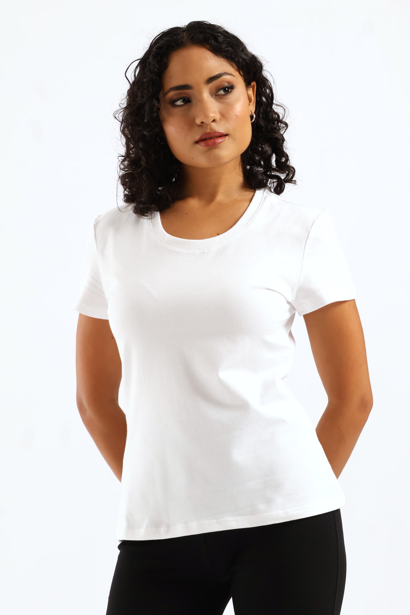 Ladies Classic Regular Tee - White – Edgars