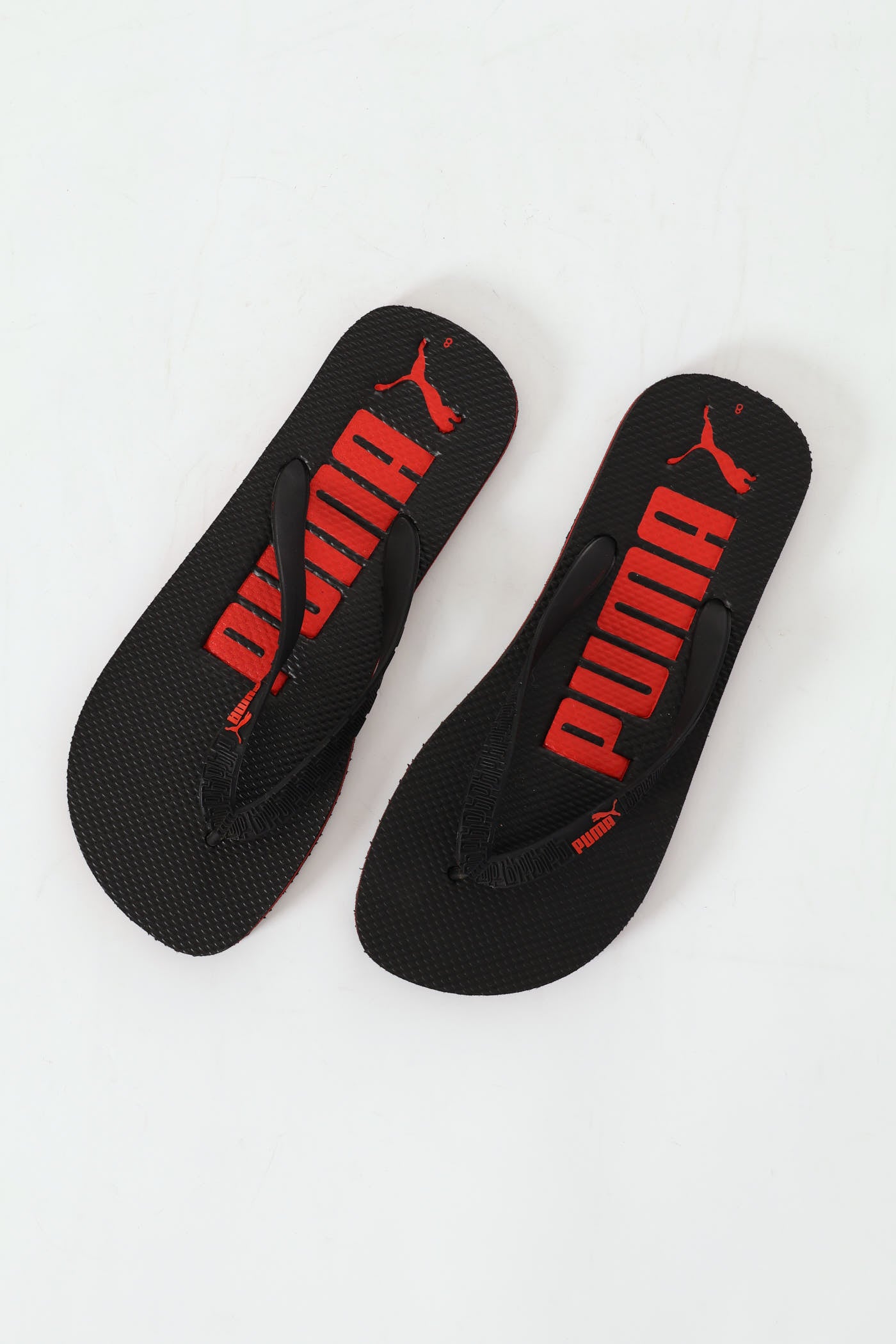Mens Essential Zadp Flip Flop - Black/Red – Edgars