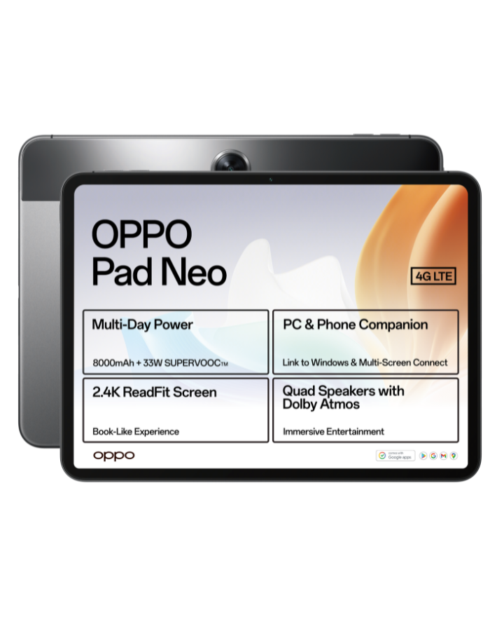 Pad Neo 128GB 4G LTE Single Sim Grey Tablet – Edgars