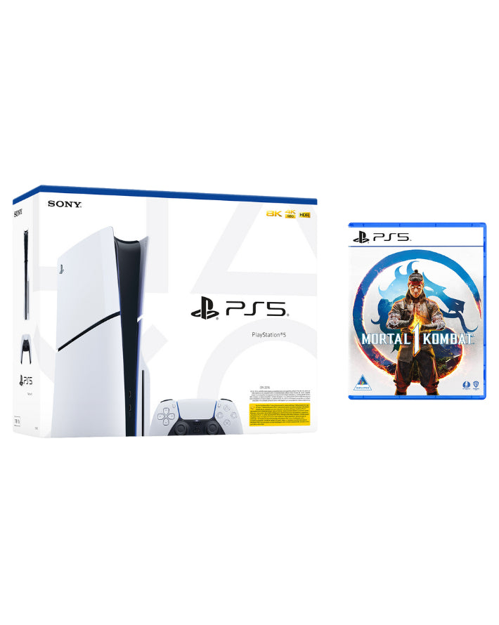 PS5 Slim + Mortal Kombat – Edgars PS5 Slim + Mortal Kombat – Edgars
