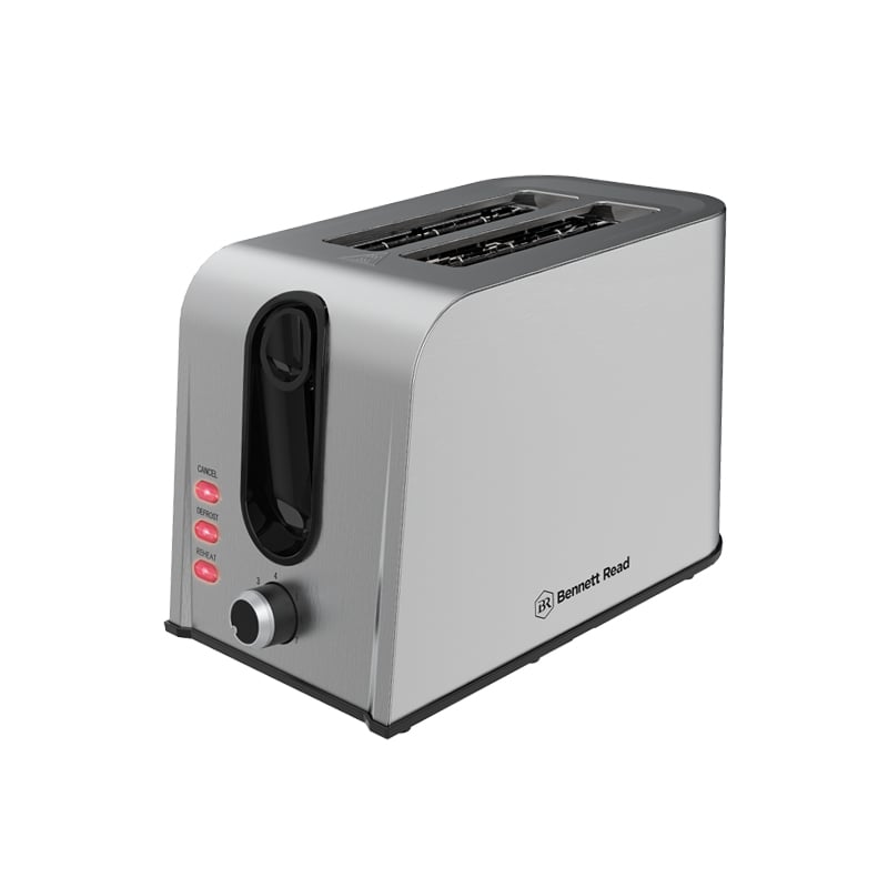850W Premium Stainless Steel 2-Slice Toaster – Edgars
