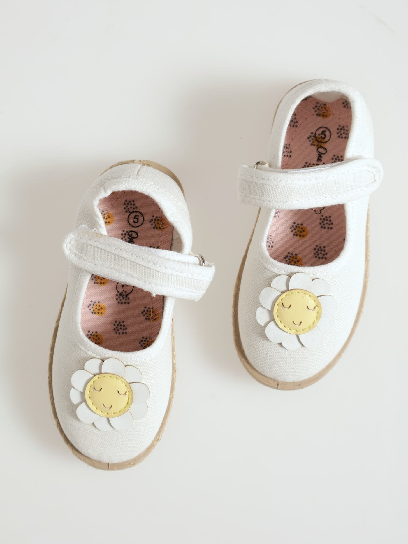 Baby Girls Espadrile Outsole Shoe Cream Edgars
