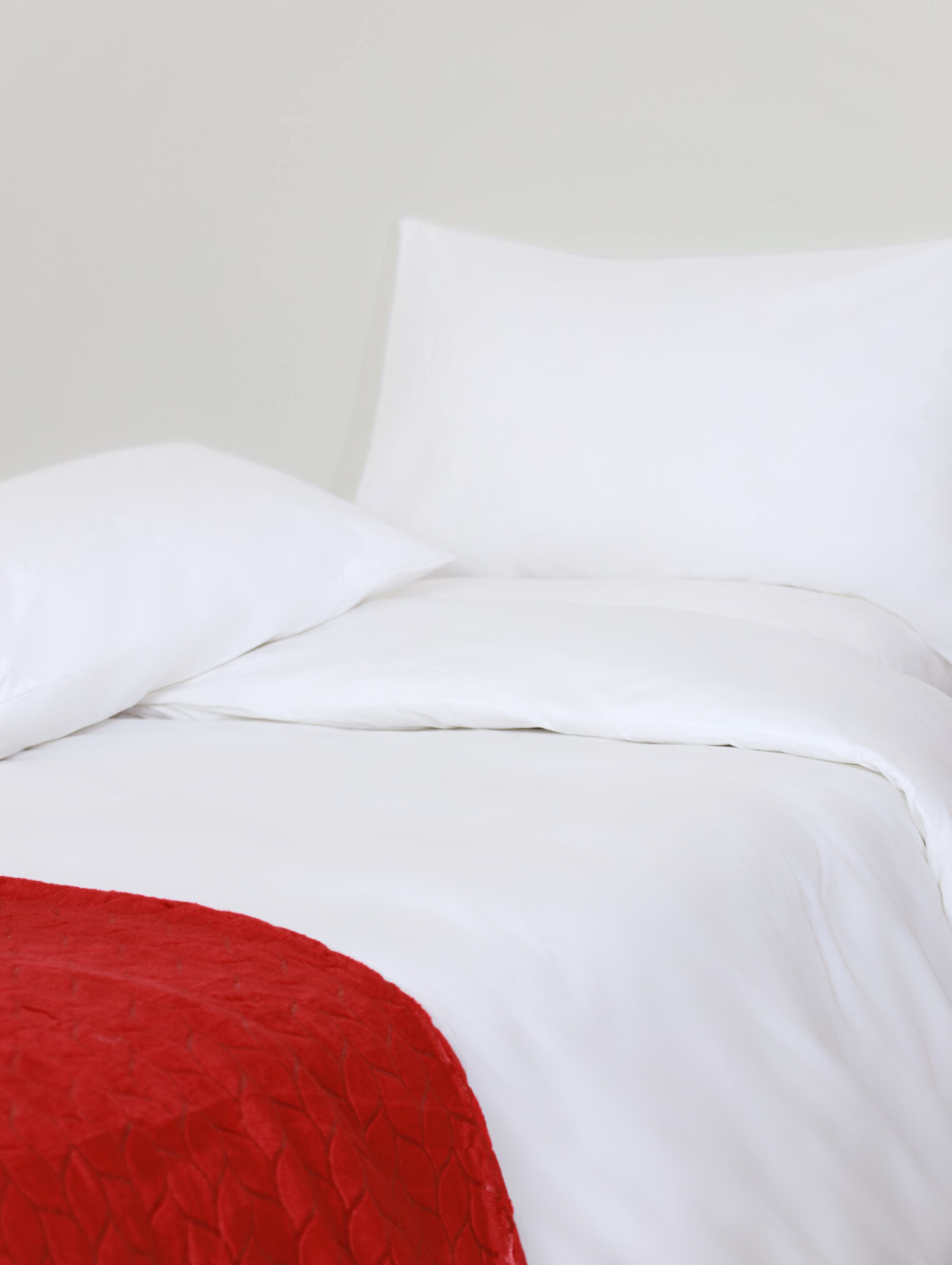 Standard Duvet Set 200TC White Edgars