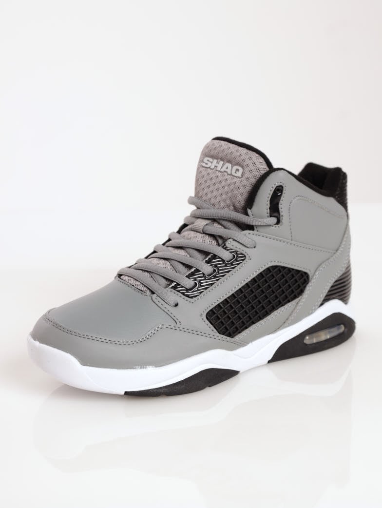 Mens Men's Bankshot Basketball Sneaker Black/Grey – Edgars