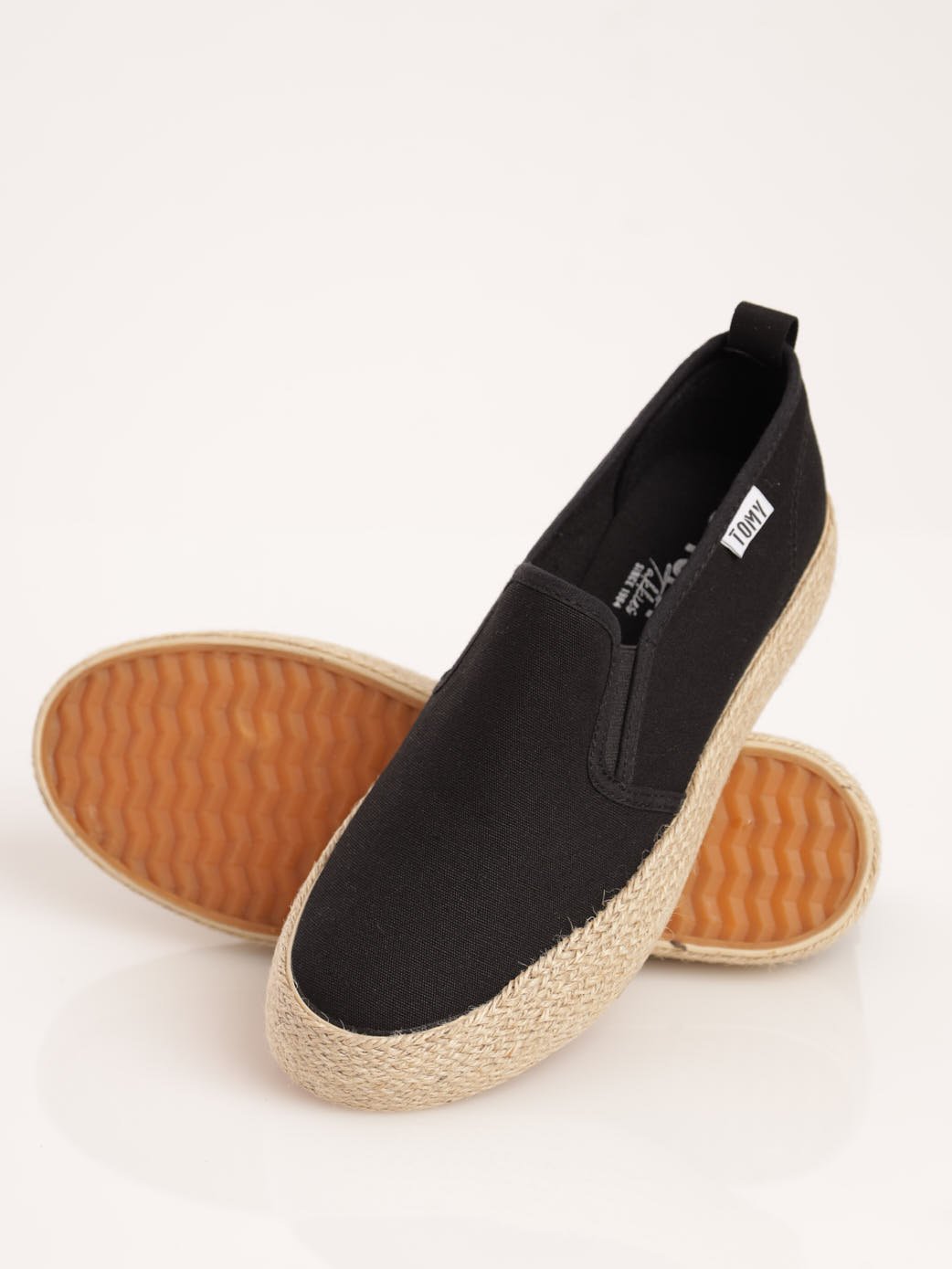 espadrille platform slip on