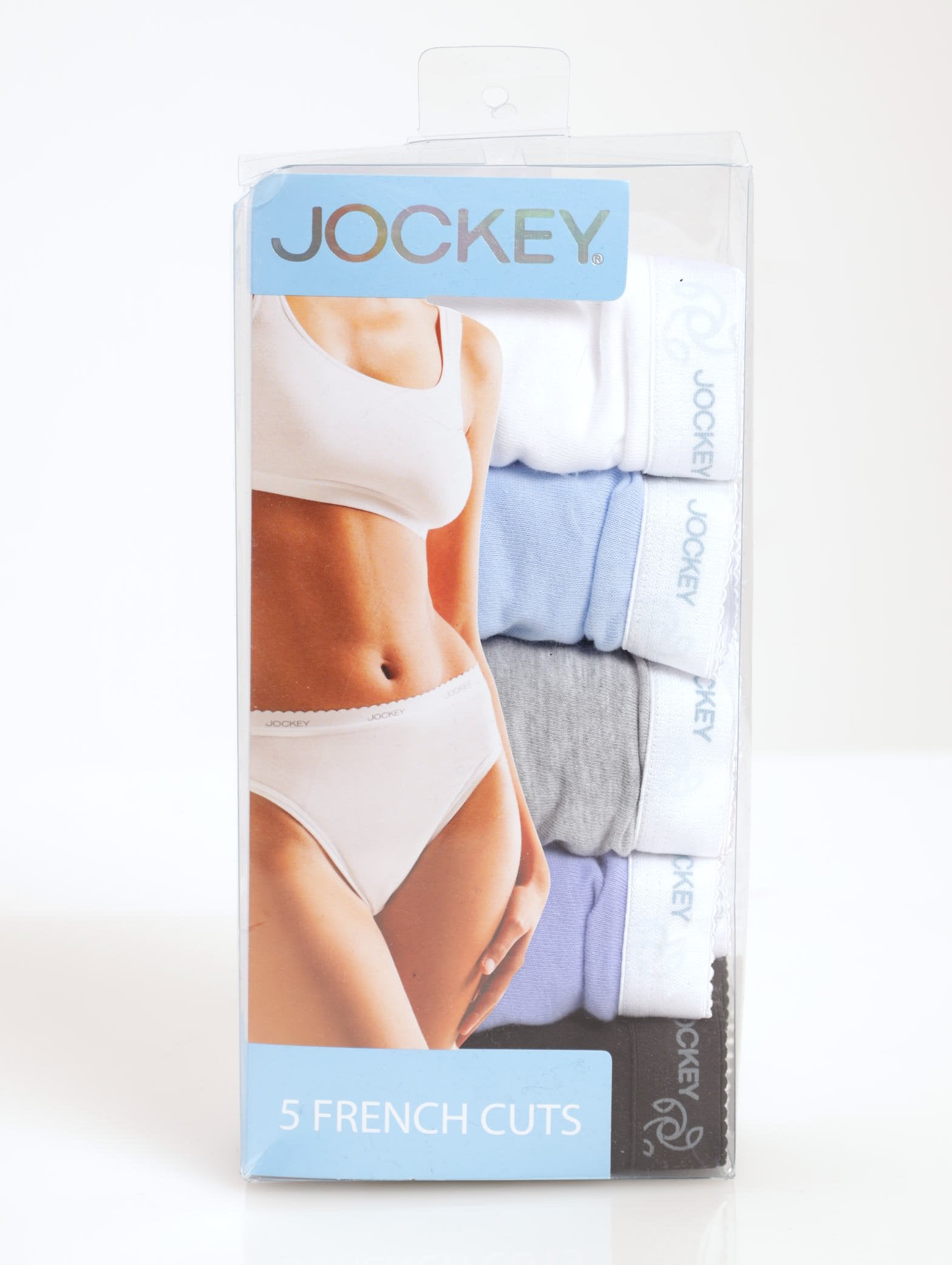 Ladies 5 Pack Cotton HiCut Plain Panties Edgars