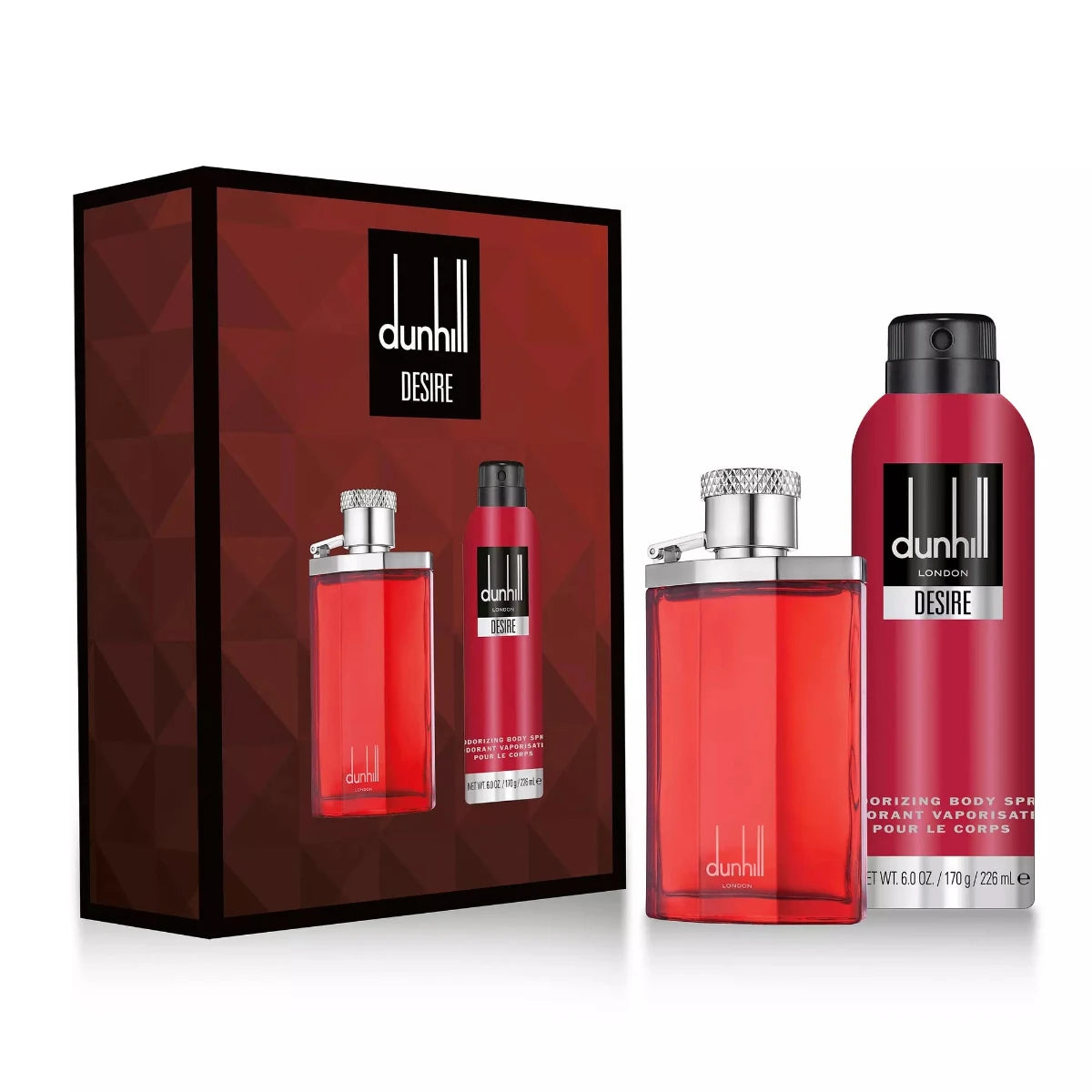 Mens Desire Red Eau de Toilette 100ml Gift Set – Edgars