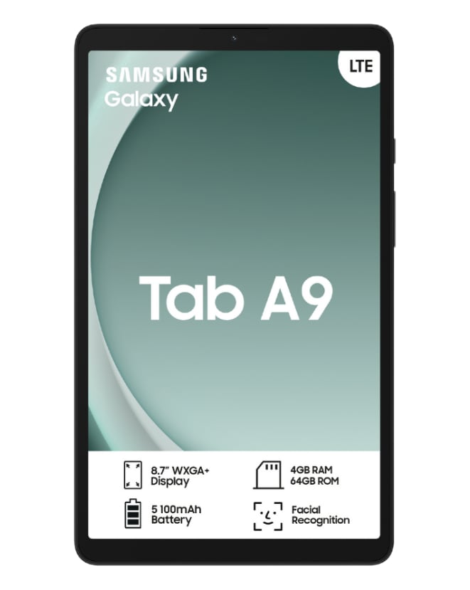 Androidタブレット本体 Samsung Galaxy Tab A9 64GB 4GB RAM Galaxy Tab A9 64GB Grey Tablet LTE – Edgars