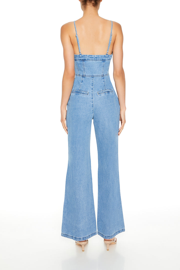 Denim Jumpsuit - Light Blue