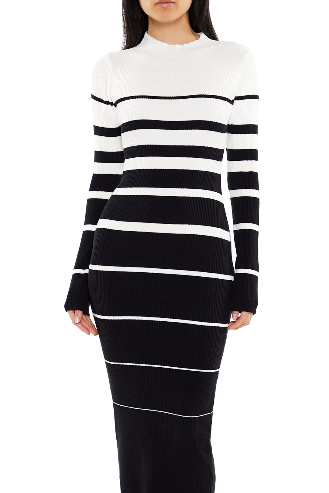 Long Sleeve Midi Bodycon Dress