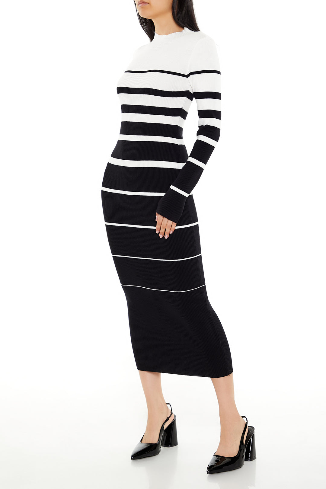 Long Sleeve Midi Bodycon Dress
