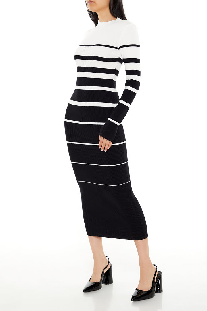 Long Sleeve Midi Bodycon Dress