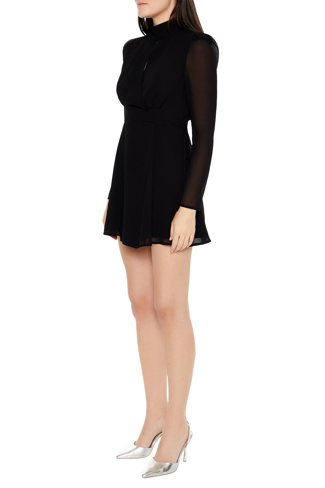Long Sleeve Dress - Black