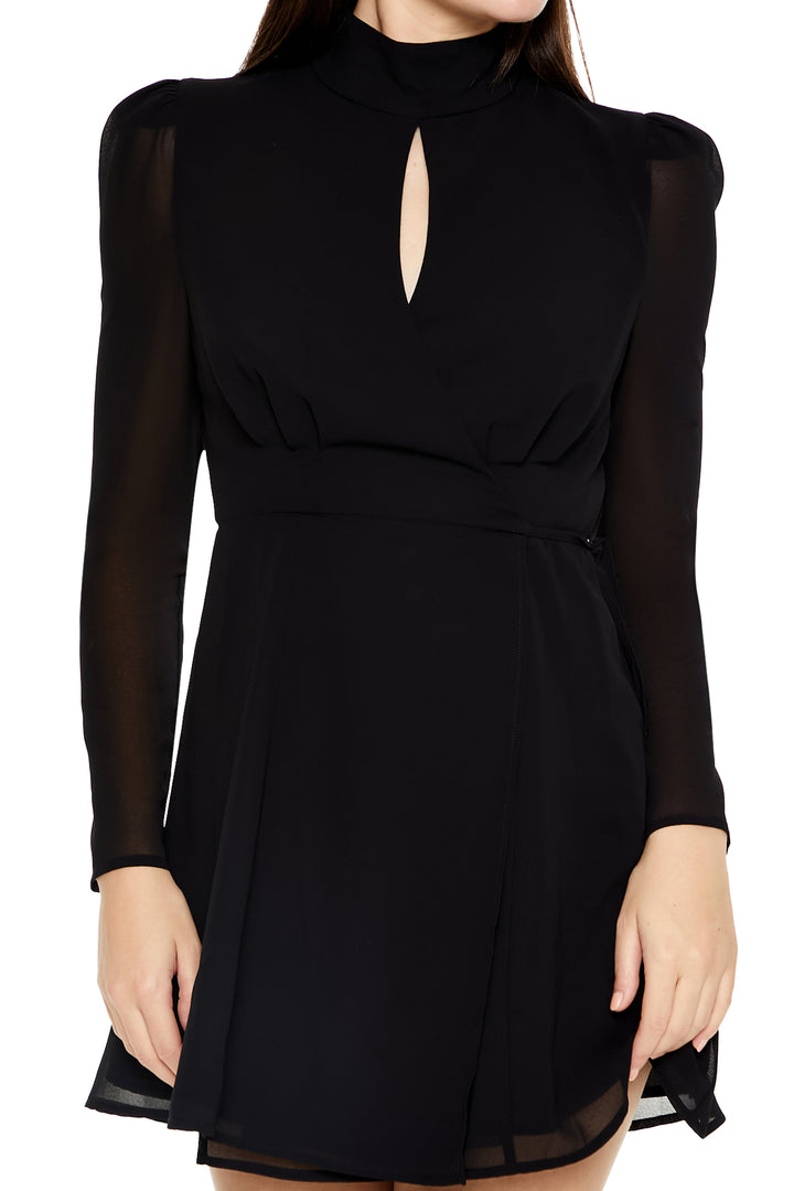 Long Sleeve Dress - Black