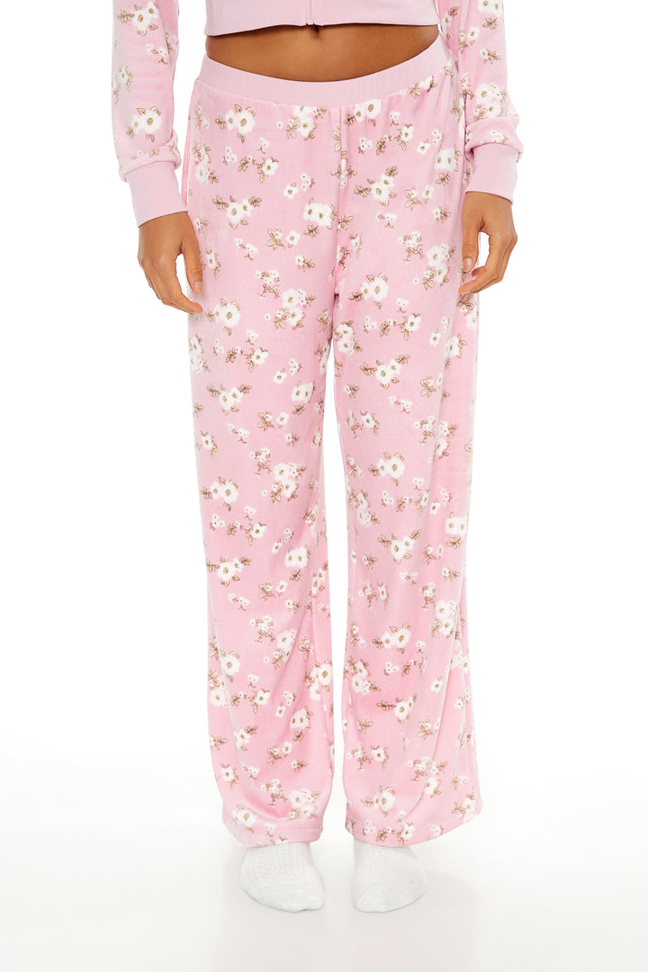 Woven Pyjama Bottoms - Pink