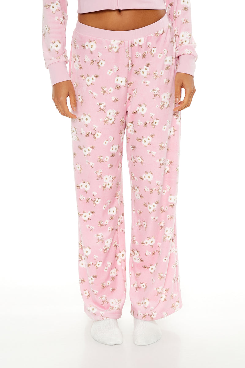 Woven Pyjama Bottoms - Pink