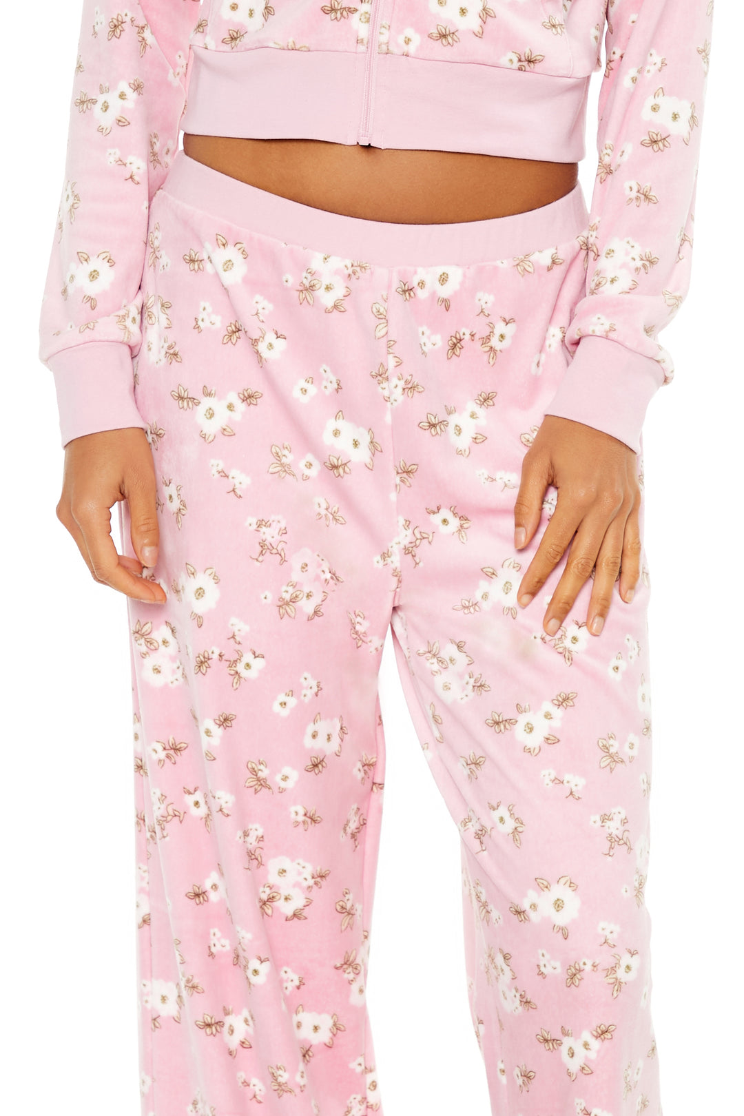 Woven Pyjama Bottoms - Pink
