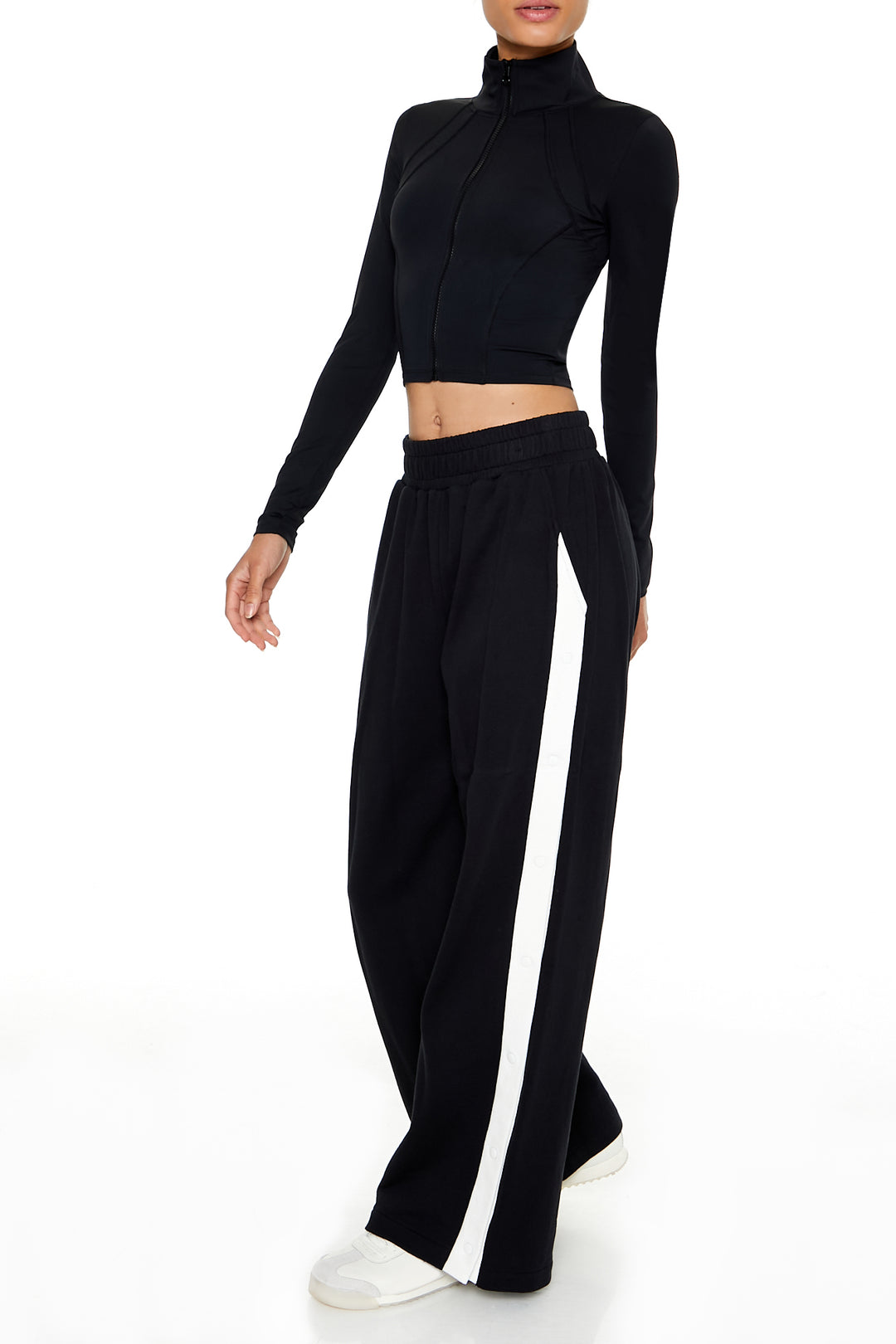 Active Pant - Black/White