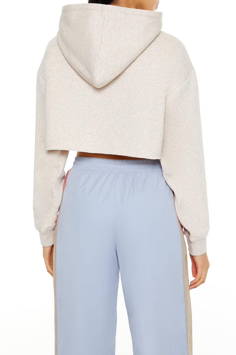 Cropped Athletic Top - Oatmeal
