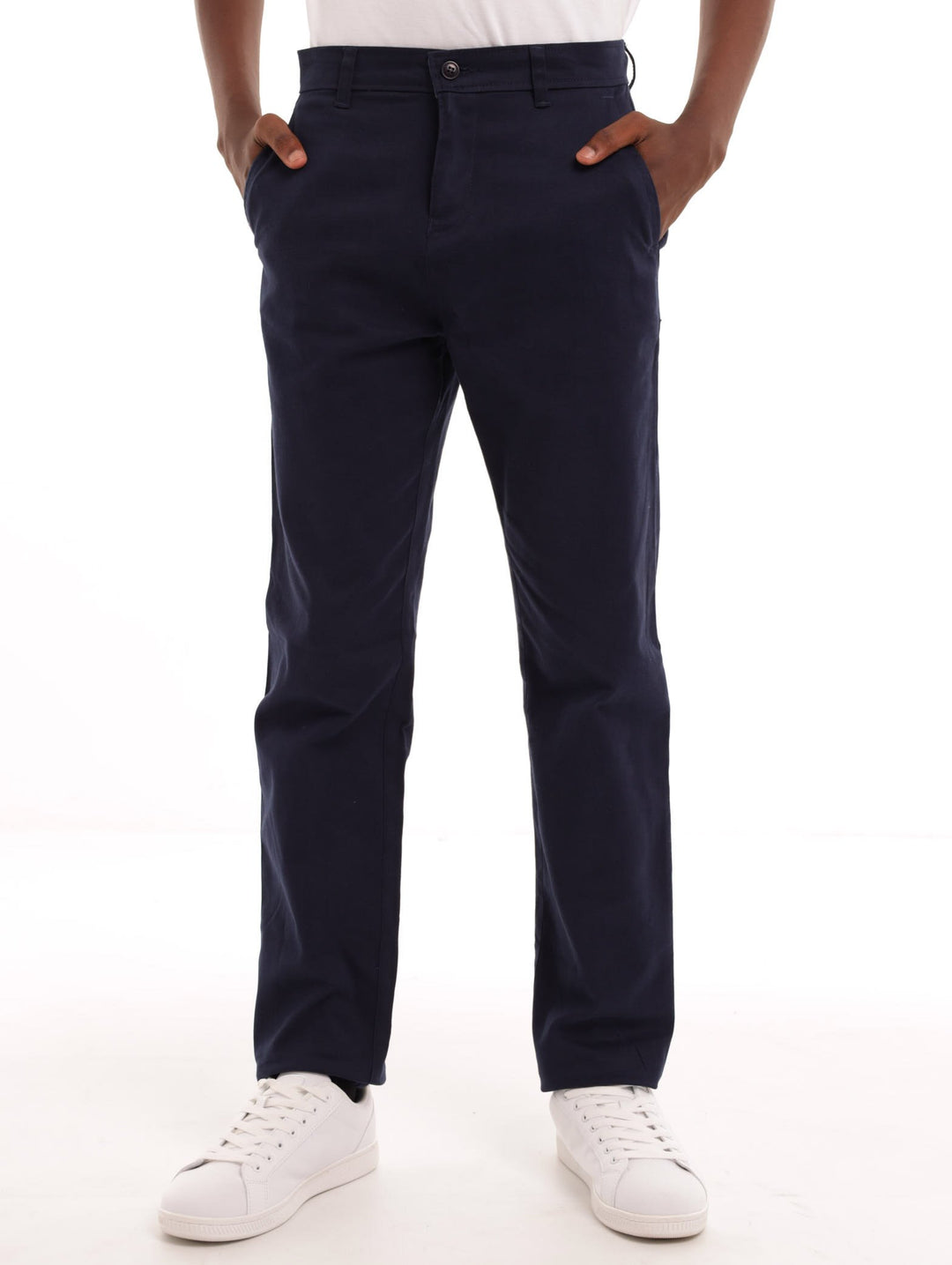 Boys Chino Pants - Navy