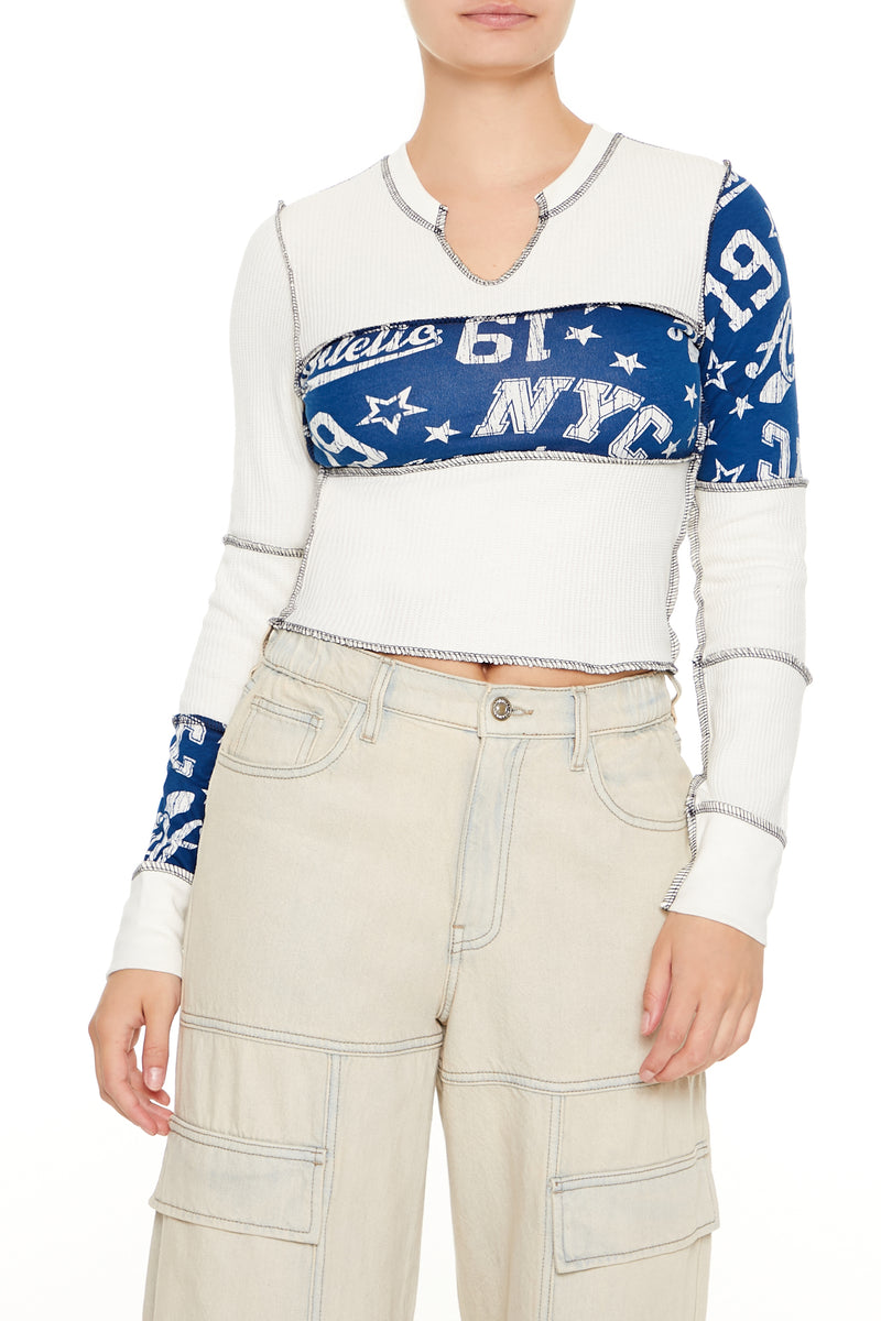 Long Sleeve Logo Shirt - White