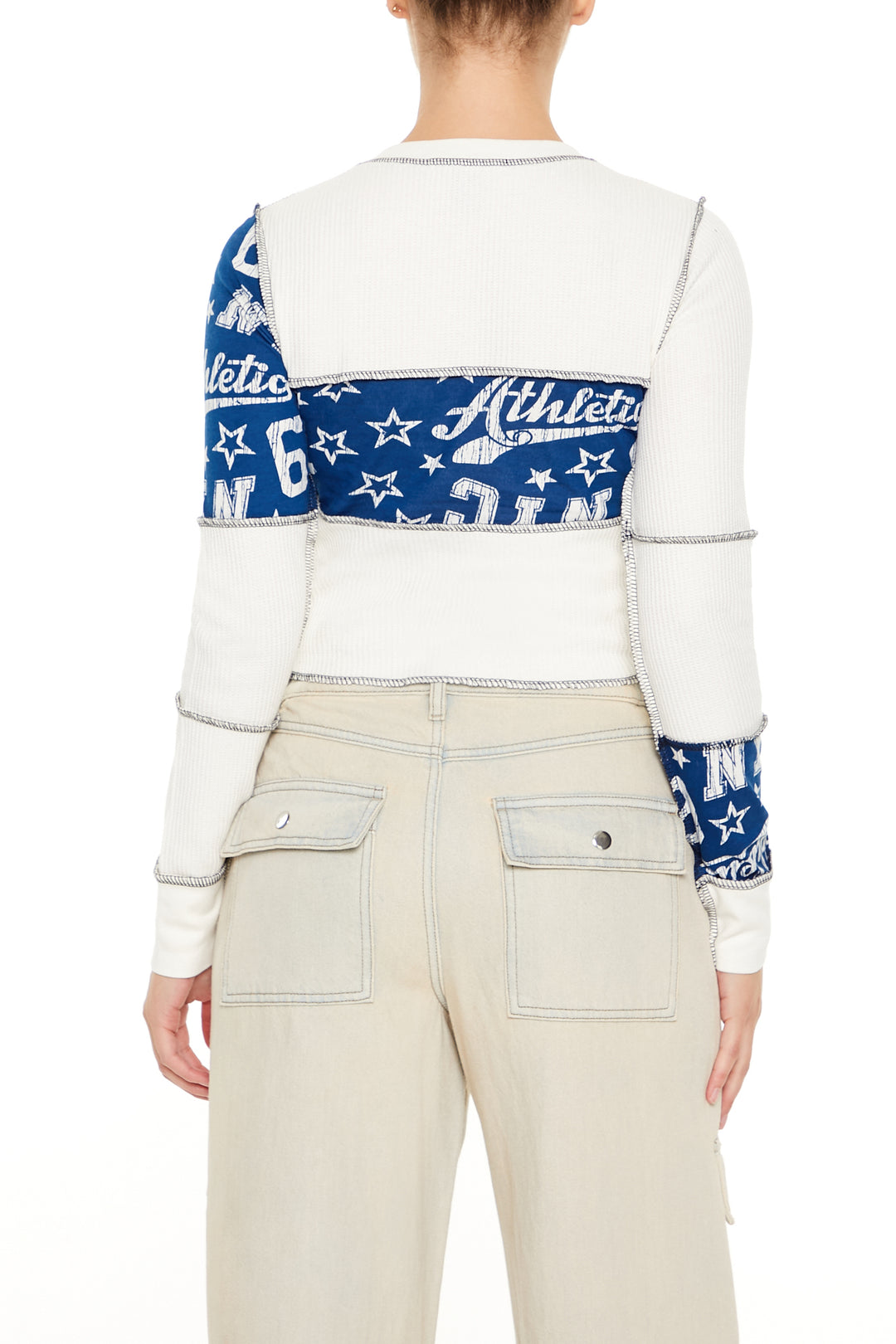 Long Sleeve Logo Shirt - White