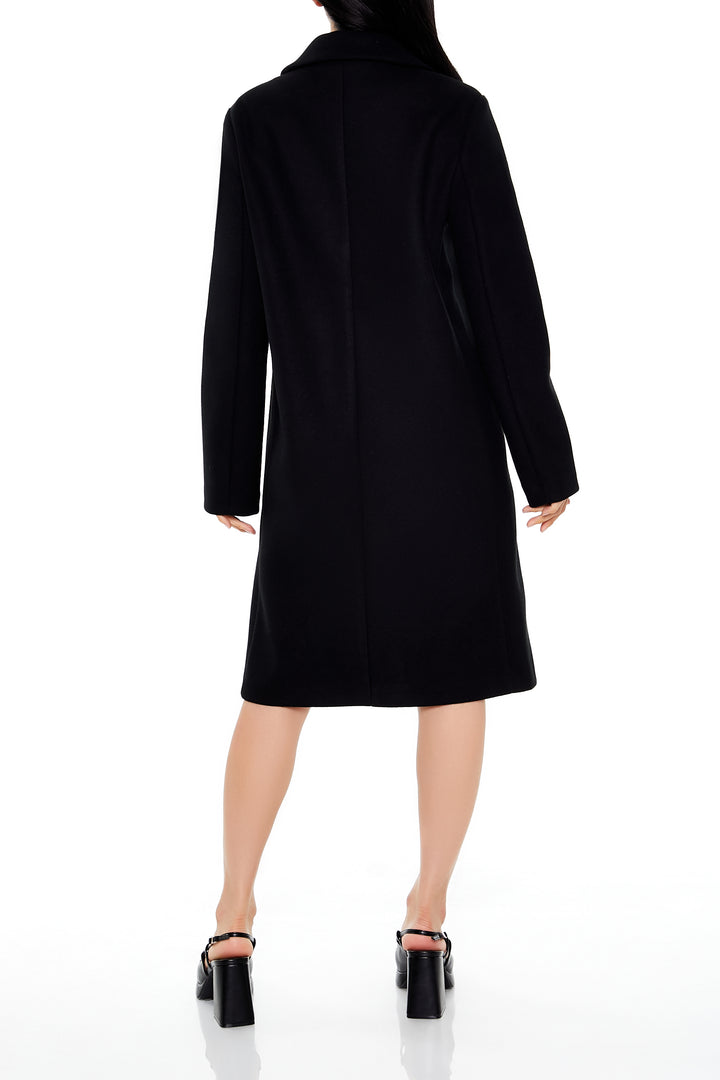 Woven Coat - Black