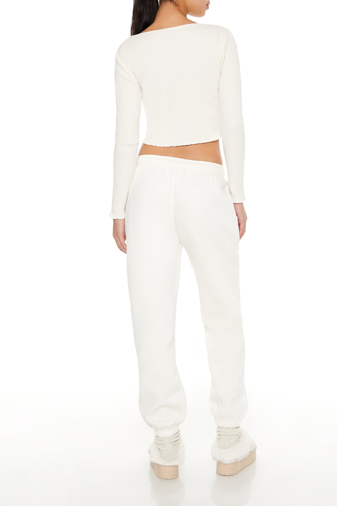 Athletic Jogger - Cream