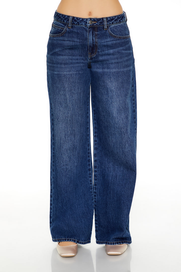Baggy Denim Jean - Dark Blue