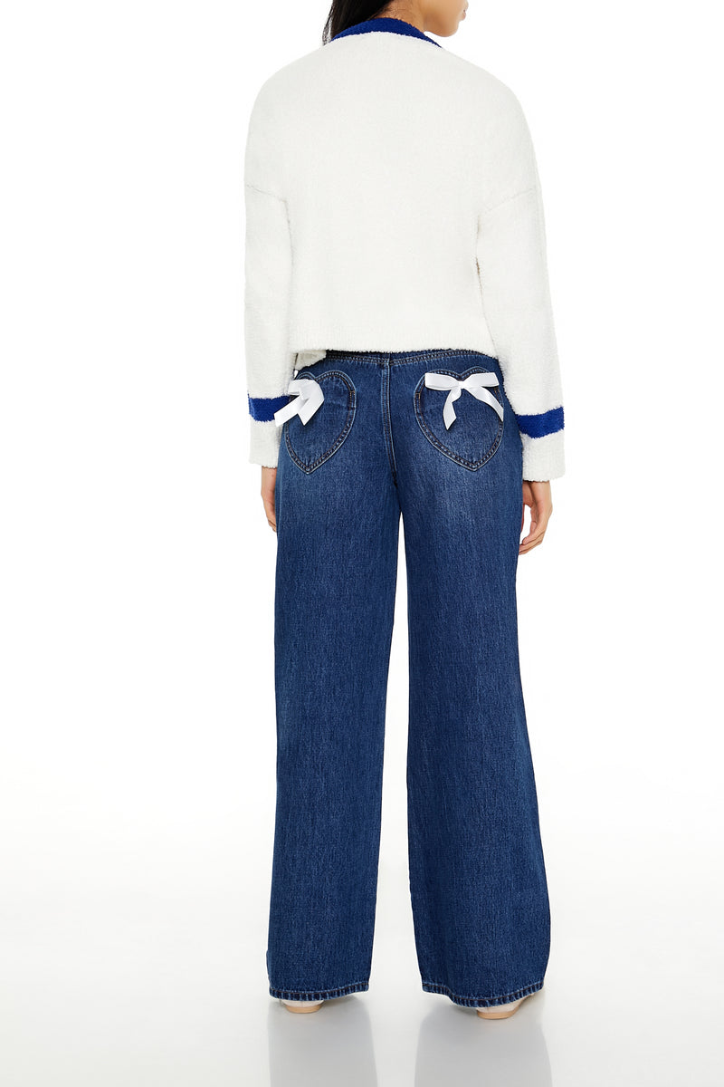 Baggy Denim Jean - Dark Blue