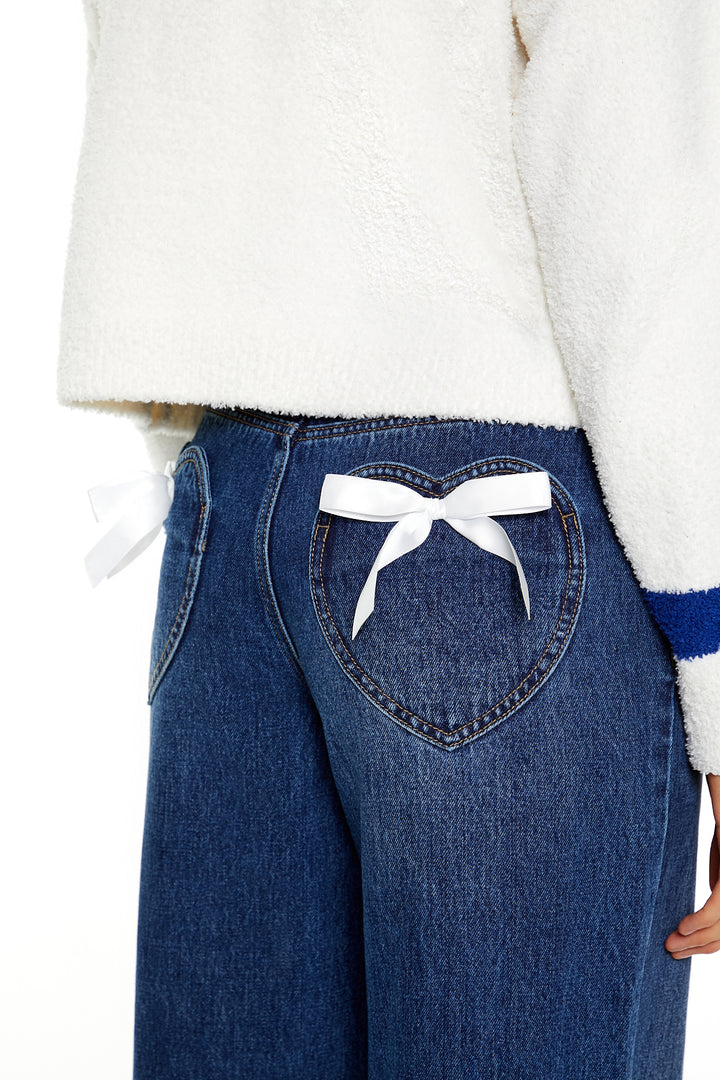 Baggy Denim Jean - Dark Blue