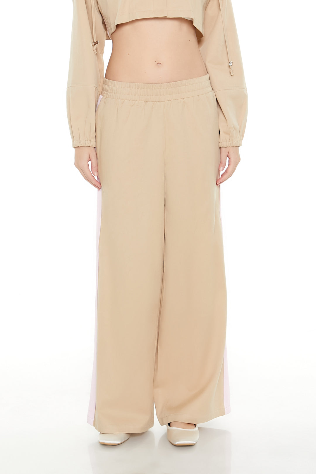 Wide Regular Pant - Sand