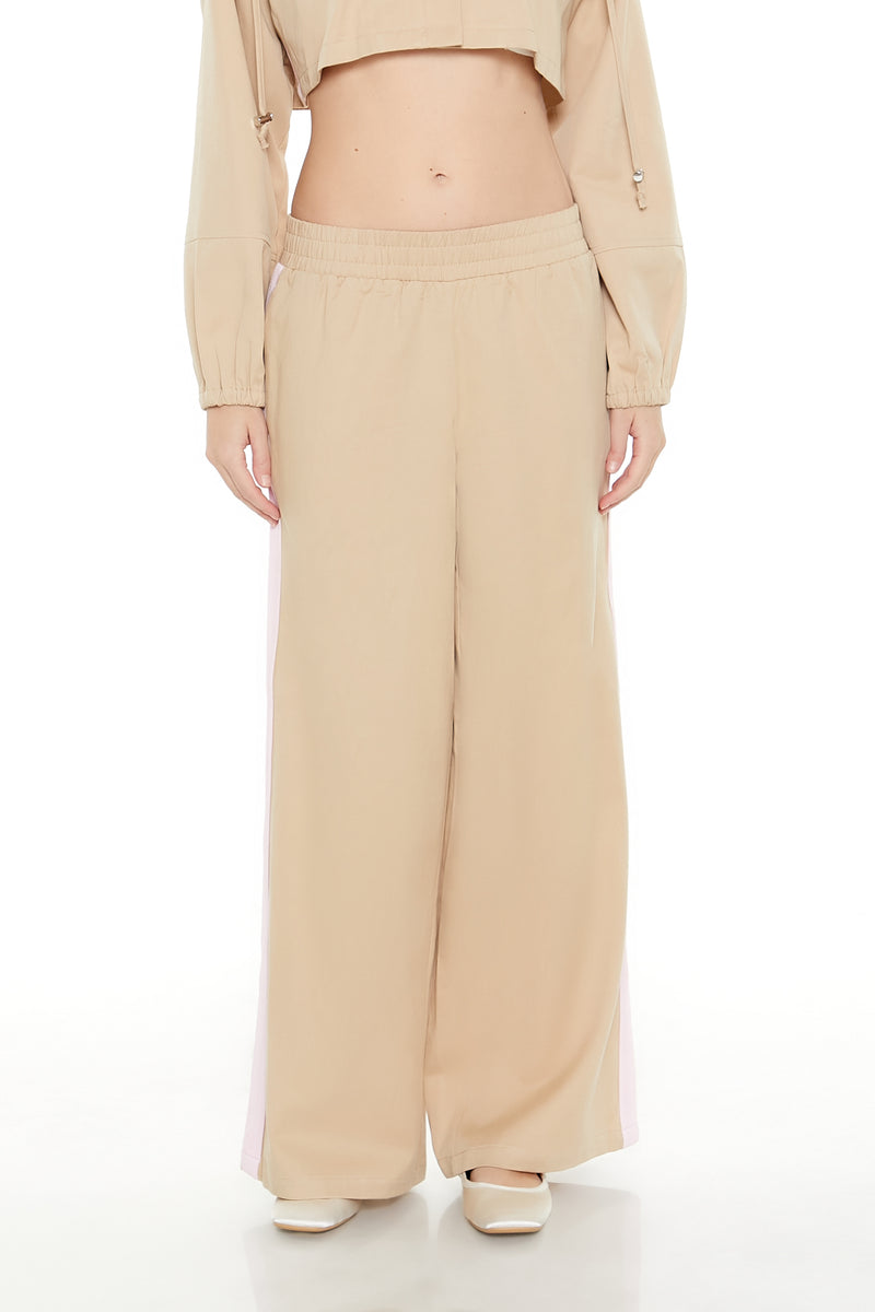 Wide Regular Pant - Sand